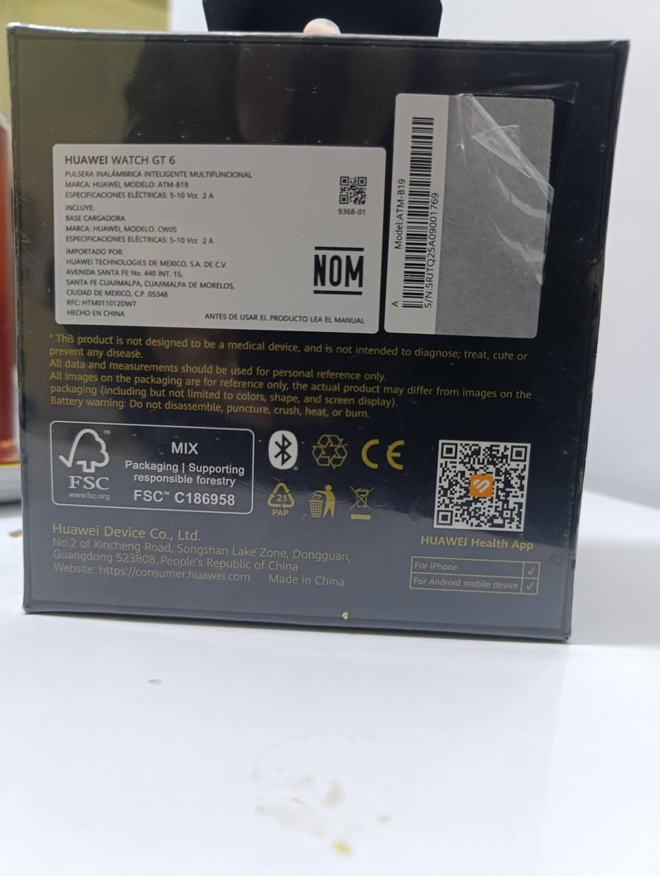 السلام عليكم اخوان ساعة (HUAWEI WATCH GT 6) للبيع، الساعة جديده مامفتوحه نهائيا للان بجيسها، الساعة وكاله اصلية وبيها ضمان من شركة نازو جروب
 توصيل موجود سعرها 245الف


**إذا كنت صاحب هذا الإعلان وتريد حذفه لأي سبب، رجاءا أرسل رسالة إلى الدعم الفني**