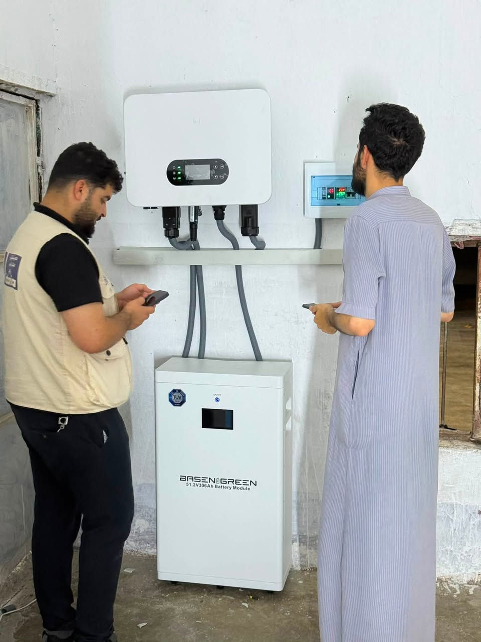 ✨️ على بركة الله✨️

من اعمالنا 

✳️تم تنصيب منظومة منزلية ✨

◀️للأخ / جمال جبار ابراهيم 

◀️ ناحية العباسي  /قرية النملة  

◀️ 16امبير ليلي فقط  بدون ألواح 

◀️بطاريه 15.5كيلو بيسن كرين ضمان عشر سنوات

◀️جهاز انفير تر GOODwe 6 كيلو ضمان 5 سنوات استبدال  

العنوان .كركوك  الحويجه..السوق الكبير..محلات الحاج كامل الصگر والياسين الحمدون 

◀️لسنا الوحيدين لكن نسعى ان نكون الافضل...

📱📱 للحجز والاستفسار يرجى الاتصال بنا 

*********** علي الياسين الحمدون 

*********** احمد النوري

*********** عمار إسماعيل
