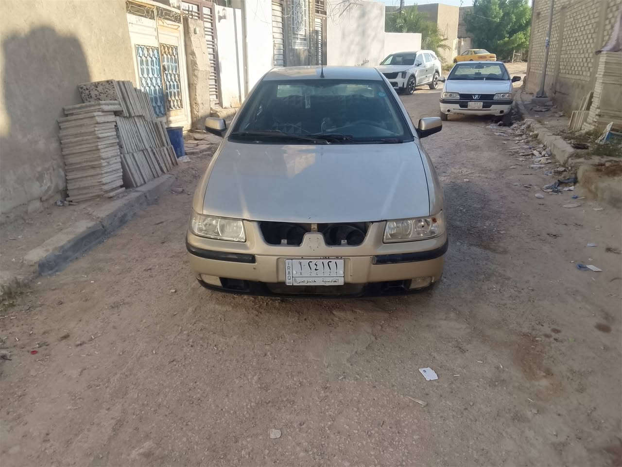 للبيع سمند موديل ٢٠٠٩ كير مكينه حداديه تبريد شرط بالكرتون تبريد ثلج  كهربائيات كله شغاله بيه دحجه خفيفه بالجاملغ الوره وبيه رشات صبغ مداور ثاني يوم سعر ٢٨ وبيه مجال عنوان نجف كوفه الاستفسار اكثر ***********
