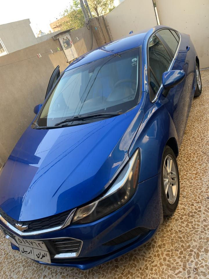 بسم الله الرحمن الرحيم
شوفرليت كروز LT 
امريكي مه كينه ١٤ توربو 
(٤) قطعه سوبخ بئ داخلي پيش و پاش كه بسه جوار جام كاره بايي لايت ئوتوو ئاوينه كاره بايي سوكان ڤوليوم لايت ليد كوشن هيته ر ١٤٣ هزار روويشتوه
نرخ (٧٧) 💵 و مه جاله كي كه م 
ئه گه ر موشته ري نيت تكايه بيزارمان نه كه (***********) شوئن قه زاي به رده ره ش
