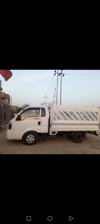 كيا بنكو حمل جاهزه سياره مكفوله تبريد شغال كهرابيات شغاله شاصي مكفول م...