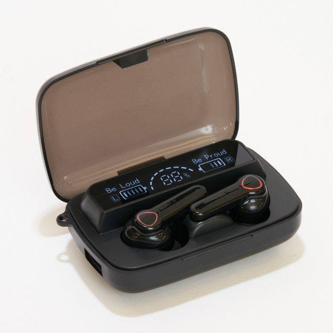 ايربود m19
✅ تعمل السماعة 6 ساعات متواصلة.
✅ يمكن شحن السماعة بالعلبة الخاصة بها من 10 الى 12مرة
✅ مقاومة للمياه والتعرق رائعة جدا للرياضيين.
✅ تعمل باللمس وعازلة للضوضاء بنسبة %98.
✅ تحتوى على بور بنك power Bank سعته 3000 مللي امبير.
✅تستطيع من خلال السماعة شحن الهاتف الخاص بك في حالة الطوارئ
✅ ممتازة للببجي والألعاب بتقنية 8D. 🎮
✅ يمكن اجراء المكالمات بسماعة واحدة.
✅ تشغيل وايقاف وتغيير الموسيقى 🎶
✅ الرد ورفض المكالمات.
✅ تعمل على بعد 10متر من الموبايل.
✅ تحتوي على كشاف (فلاش) طوارئ
✅ تدعم الاندرويد وال IOS
✅ شاشة LED لعرض مستوى شحن الصندوق والسماعات كل واحدة

السعر 12ألف


**إذا كنت صاحب هذا الإعلان وتريد حذفه لأي سبب، رجاءا أرسل رسالة إلى الدعم الفني**