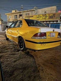 سمند موديل 2011 نضيفه مابيه نقص غرامات هيئة مرور مصفره رقم بغداد دولي ...