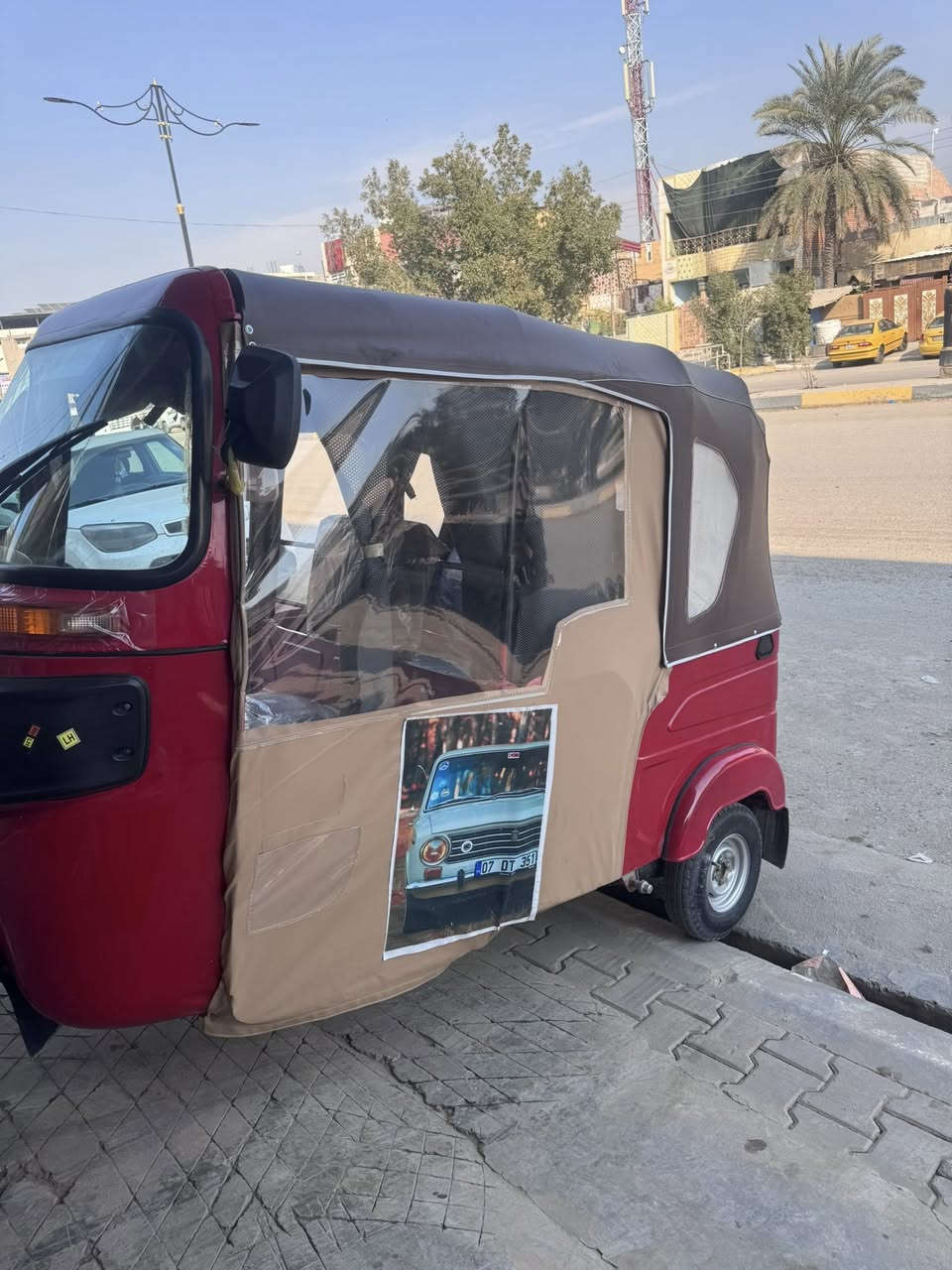 التفاصيل بلفيديو شوفه واقرة المكتوب يلا تتصل
تكتك 2022 مرقمة لوحة وسنوية ديالى تحويل ثاني يوم التكتك كفاله عامة من كلشي كشر ومحرك وكلشي مكاني ديالى بعقوبة شارع جرف الملح السعر ٩ تسع ملاين وبيها مجال للشراي ***********
