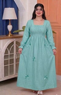 فساتين العيد • فري سايز • قماش ايروبين