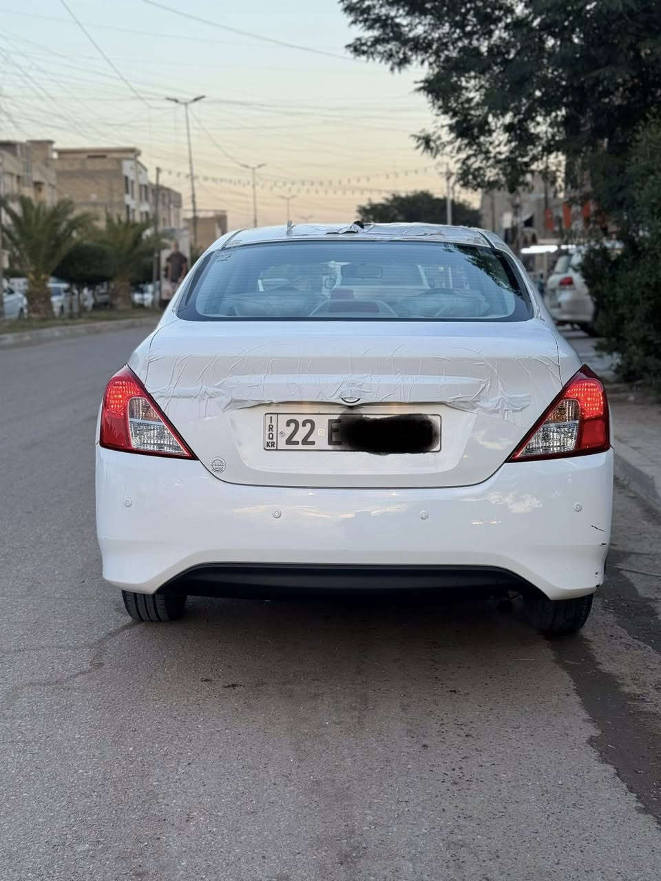 نيسان سني 2024
رقم اربيل الجديد باسمي تريد تحويل تريد وكالة
السيارة ماشية 51 km 
جاملغ امامي مبدل نفس اللون
العنوان بغداد
السعر 115 وبية مجال 
***********
