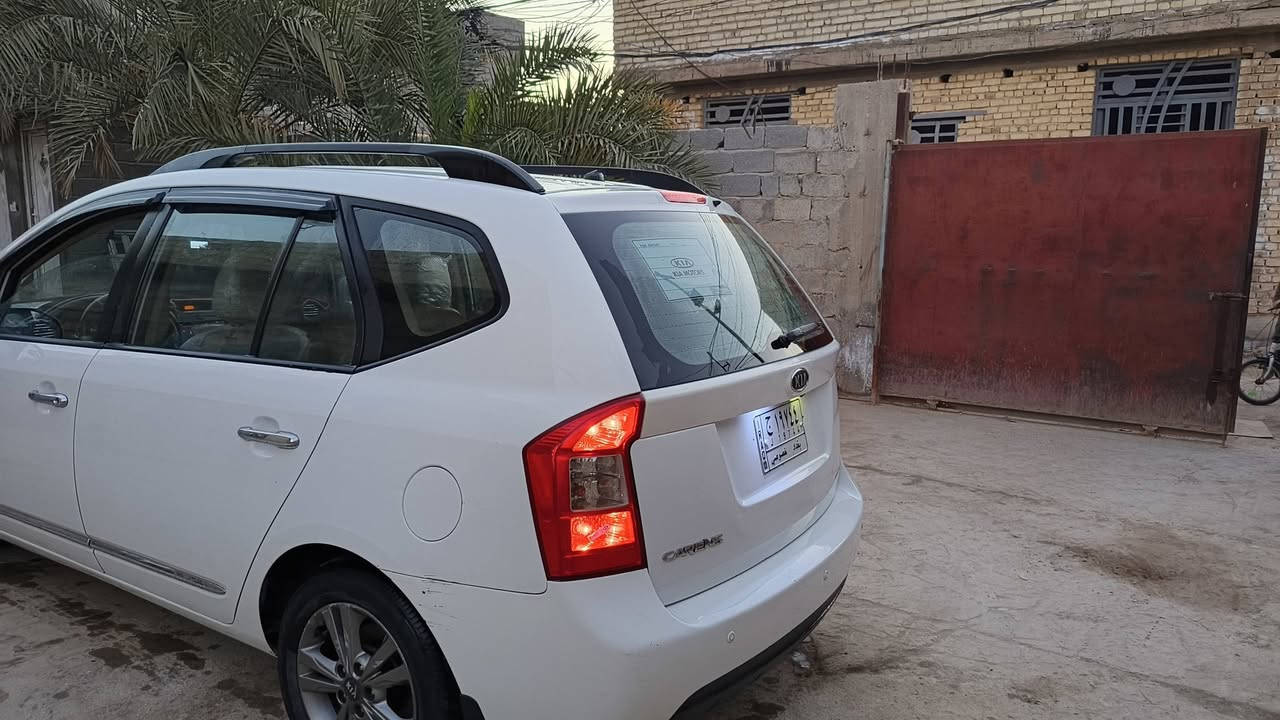 كيا كارنز موديل 10 سبعة راكب خليجي مكينه الفين دوش رقم بغداد الماني باسمي لون ابيض جاهزه تخم تاير تبريد حداديه جديده مشط جديد بيها قطعتين صبغ جاملغ وبنيد فقط مكاني كربلاء السعر 115وبيها مجال  الاستفسار ***********
***********
