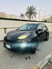 سبورتج 2018 وارد امريكي  حادثها اربع قطع صبغ  ماشيه 100 الف  مواصفات ف...