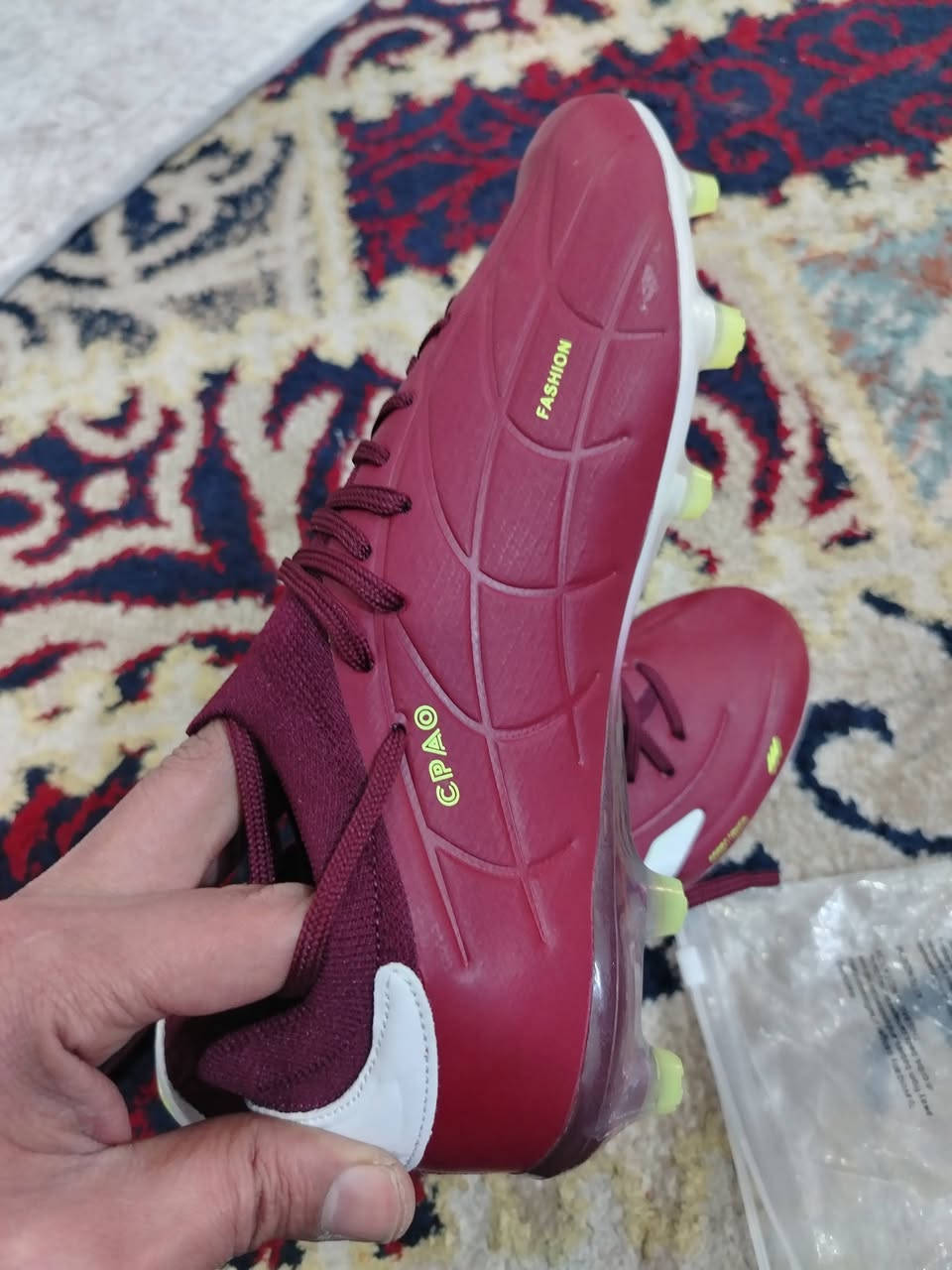 حذاء رياضي درجة اولئ
ماركة CPAO
قياس 41 جديد لوك
للتواصل وات ساب
***********
