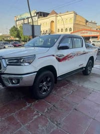 بيك أب هايلوكس 2024 شركة زاز ماشية 23 ألف  رقم أربيل  سياره جديده  للس...