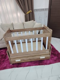 سرير أطفال • جديد • دوشك اسفنج