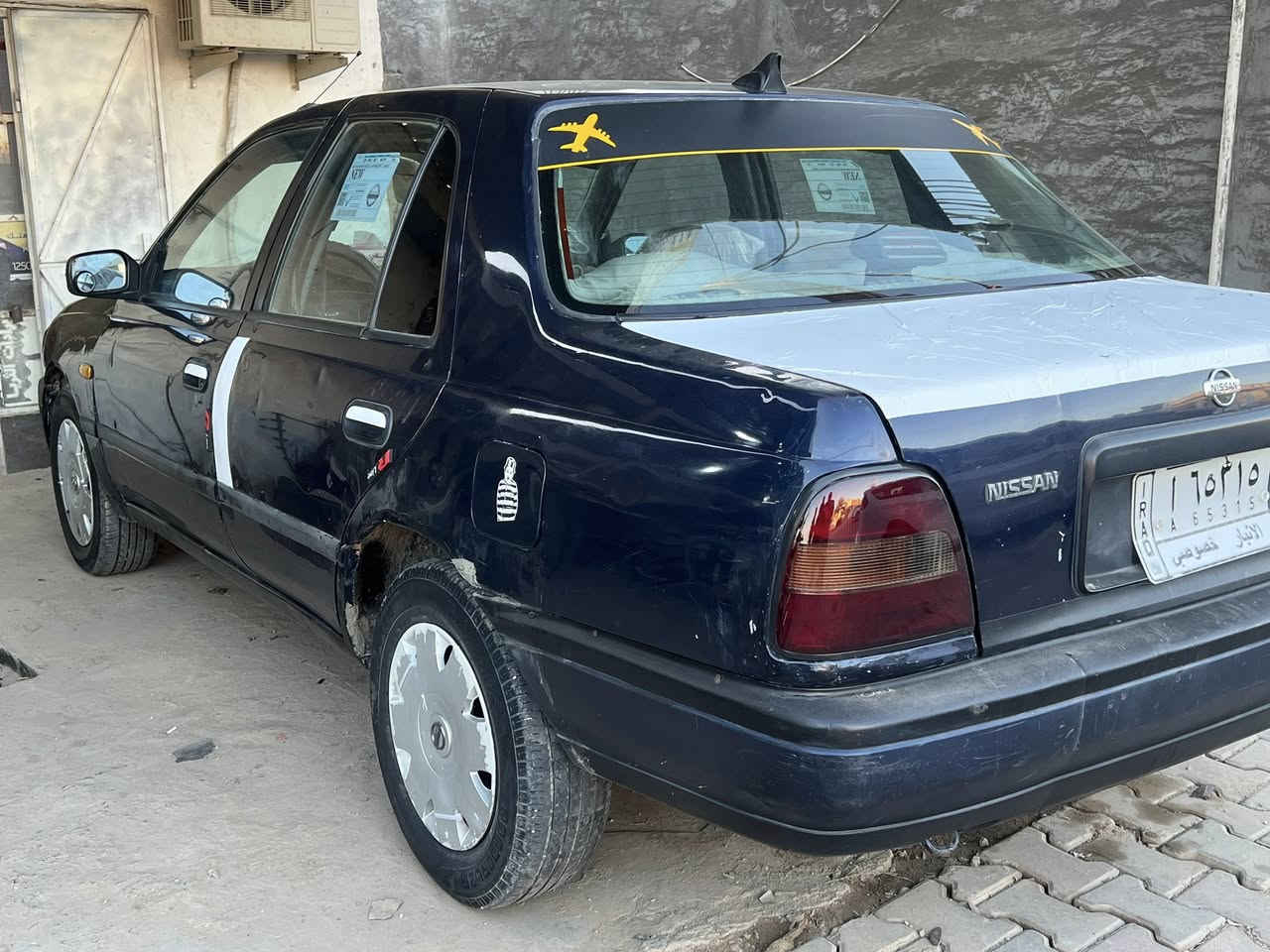 نيسان سني للبيع او مراوس  موديل 92 محرك 1600 المرغوب محرك وكير كفاله كهربائية كلها شغال السيارة فتحه بور ستيرن تحويل او وكاله 
مكاني الأنبار قضاء حديثه 

للتواصل 
***********
***********
