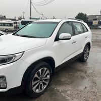 سورنتو موديل 2014 خليجي مكفوله من الضربه والصبغ والبارد رقم سليمانيه  ...