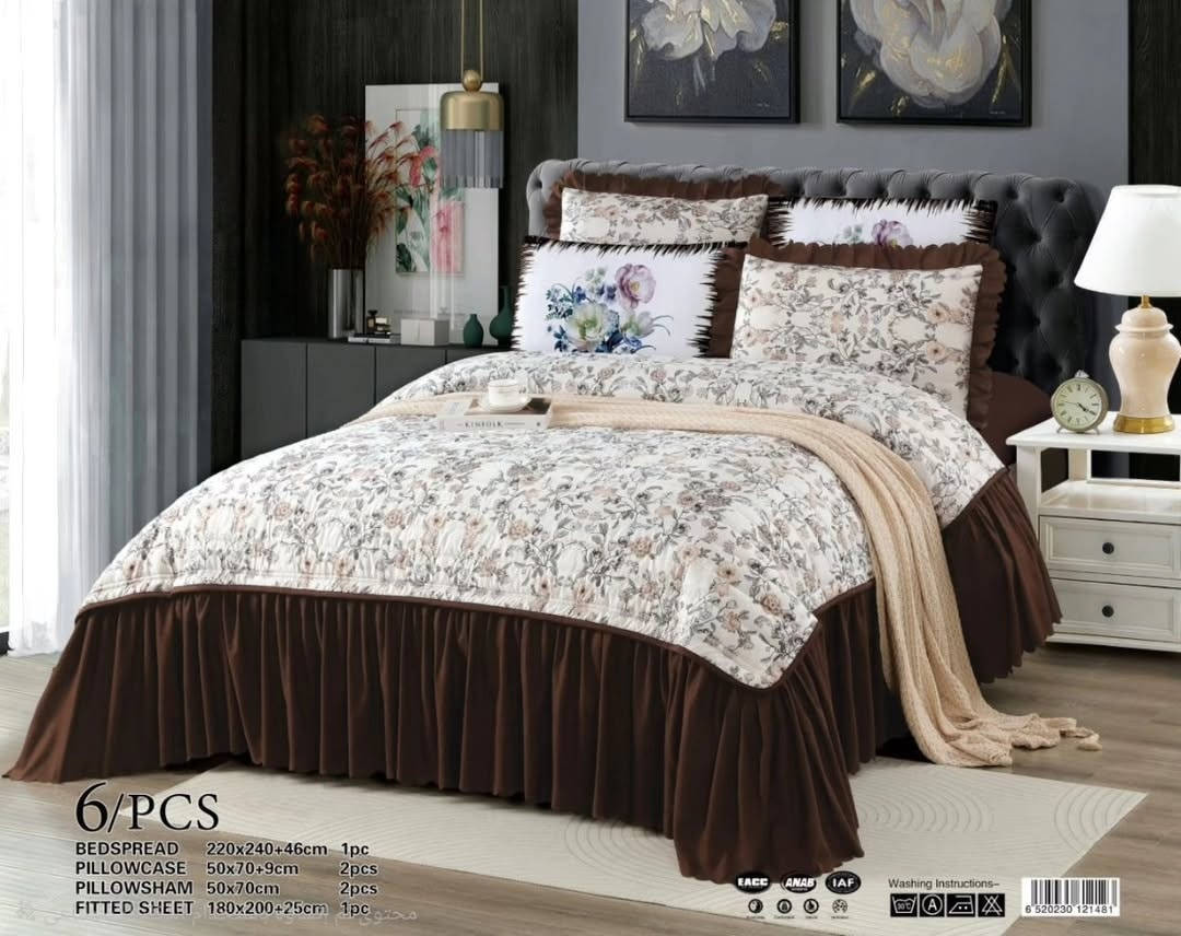 🎉جديدنا صيف 2026 غطوة نفرين 6 قطعة قطن 100%🎉
😍🙈عرض خاص جدا جدا🙈😍
قياس غطوة/ 220+240+46 كشكش 
قياس شرشف/ 180+200+25 
4 عدد وجه مخدة/ 50+70+9 DIGITAL 
💰(السعر  35  الف دينار) 💰 
💐💐 #مفروشات_بيت_الغدير 💐💐
لبيع الدواشك وكافة انواع المفروشات
🚕 توجد خدمه توصيل داخل بغداد  وجميع المحافظات 🚕العنوان  /بغداد/الغدير/ساحة ميسلون/مقابل بناية ميسلون أول محل ركن ♥♥📞هاتف *********** /***********
T.me/alghadeerhouse
#فرشة_نفرين #مفروشات بيت_الغدير هدية
الجميع
