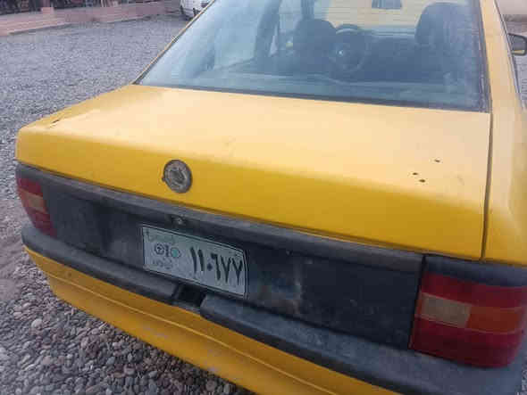 السلام عليكم فكترا ١٨ لون اصفر رقم فحص نينوى بيها واجهه وكالات ثنين انطيك السياره مكفوله طلبه وسرقه فقط محرك معمر جديد بيها هاف يعوزها كبس عينه دوش عايزو تنظيم فقط والبريك يكضب بس محجر سعرها ١٥ وبيها مجال قليل رقم الهاتف ***********
