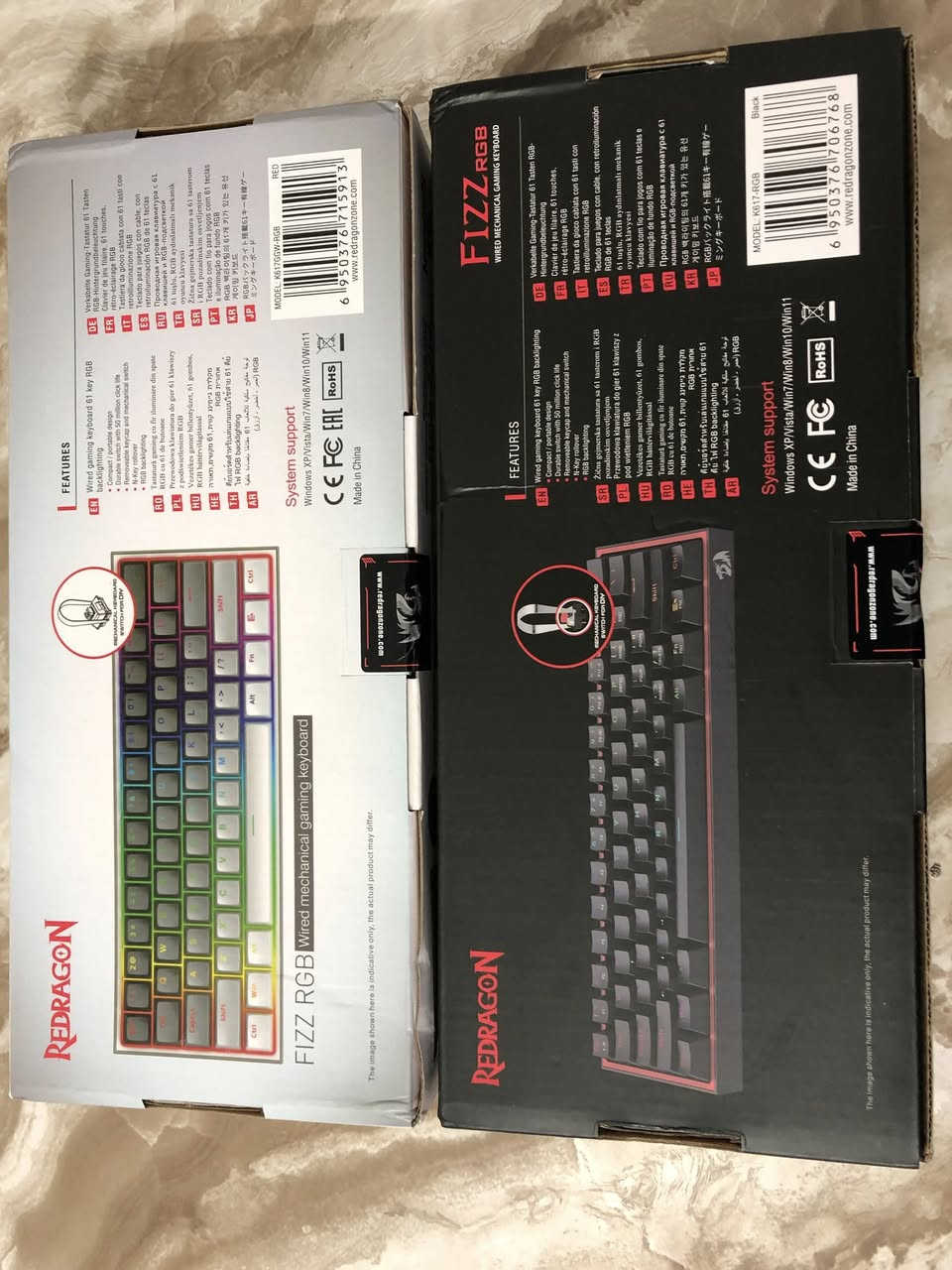 كيبوردات ريددراجون للبيع جديدات ممفتوحات واللزكه موجوده رايدهن ثنينهن للبيع السعر 60 وبي مجال للشراي مكاني بغداد الحرية ويتوفر توصيل داخل بغداد فقط


**إذا كنت صاحب هذا الإعلان وتريد حذفه لأي سبب، رجاءا أرسل رسالة إلى الدعم الفني**