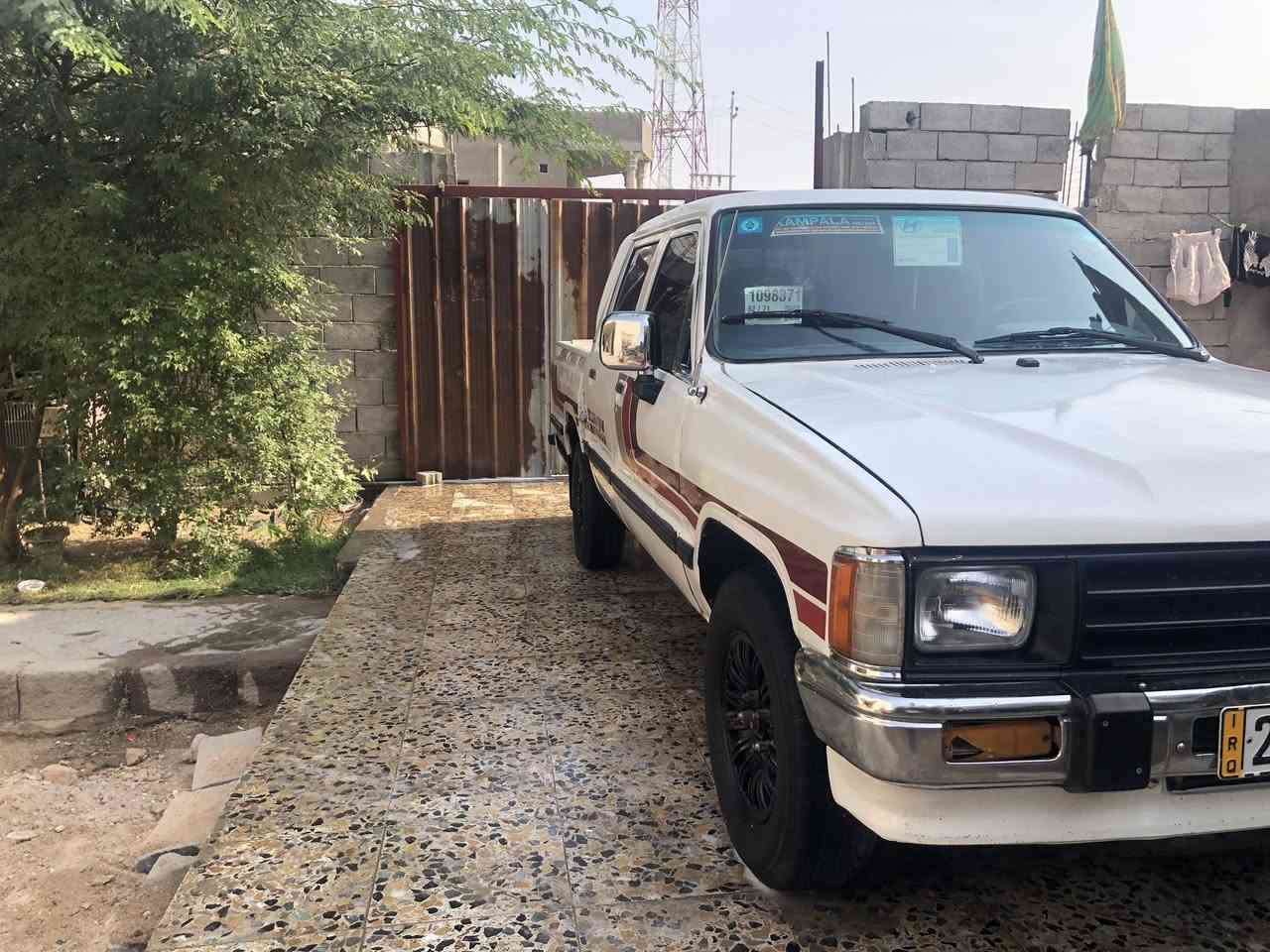 السلام عليكم بيكم تيوتا موديل 87سياره جاهزه وحلوه مكينه وكير وحداده ورقم انكليزي وبسمي
***********
