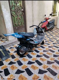 دراجه ماكس قجمه نضيفه درجة كلشي ما بيها مكينه ما مفتوحه الباتري جديد ا...