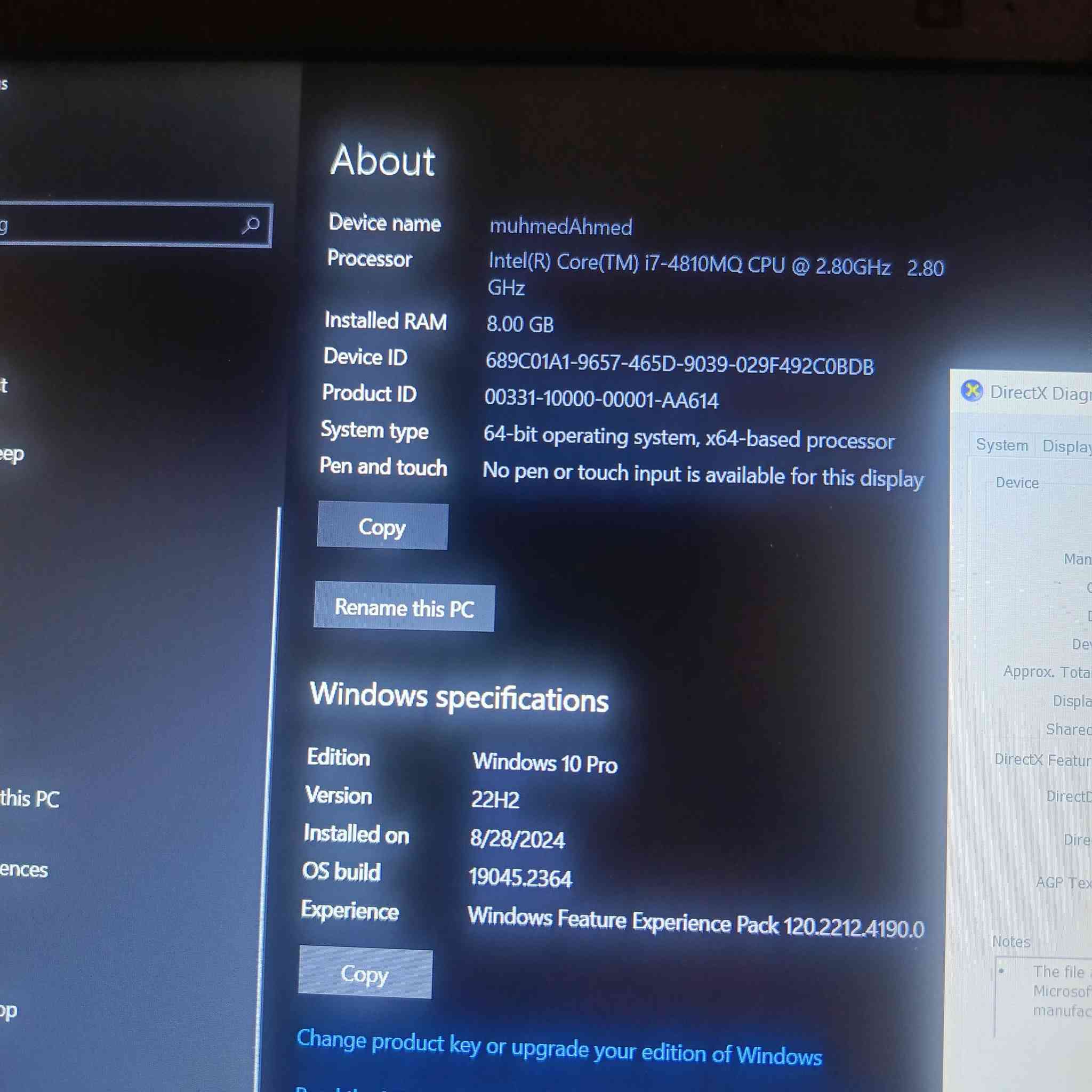 لابتوب نوع dell للبيع مناسب لبرامج الاوتو كاد والالعاب المواصفات داخل الصور السعر 225 للاتصال *********** واتساب فقط
