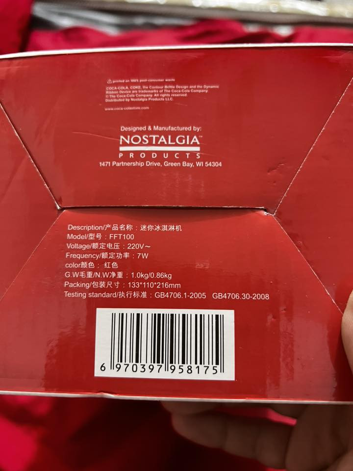 متوفر !!!
صانعة آيس كريم من شركة كوكاكولا
يعمل ع الكهرباء
جديد لوك
اصلي باله 
السعر ١٥ الف فقط !!!
متوفر توصيل لكافة المحافظات


**إذا كنت صاحب هذا الإعلان وتريد حذفه لأي سبب، رجاءا أرسل رسالة إلى الدعم الفني**