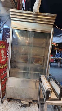 شواية دجاج • نظيفه • قليل الاستخدام