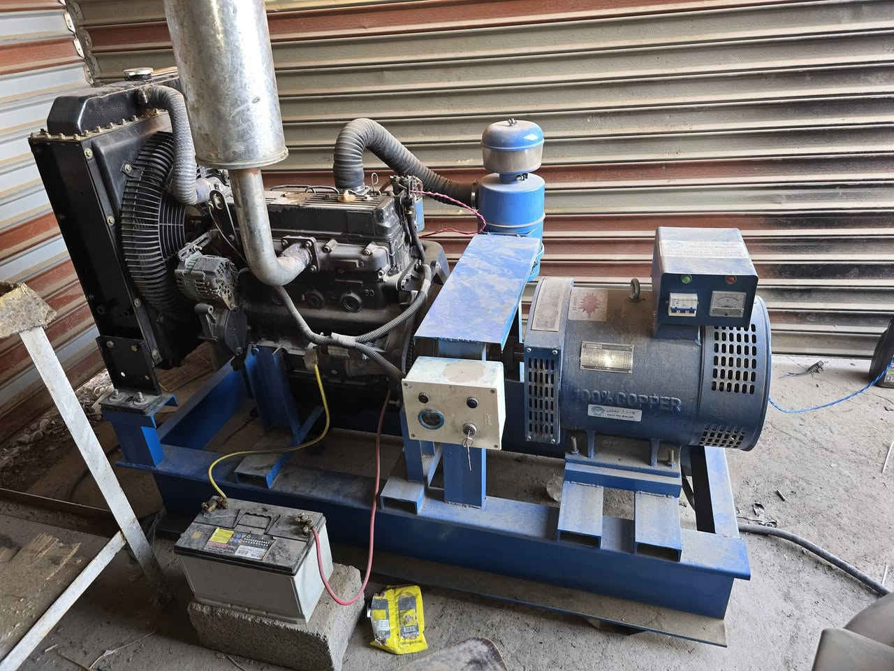 مولد ينمر الاصلي جديده لك 30ك 3بستم اقتصاديه صرف اقل من الكيا مكفوله ملف نحاس ٪السعر 20$العنوان الناصريه قضاء الفجر ***********
