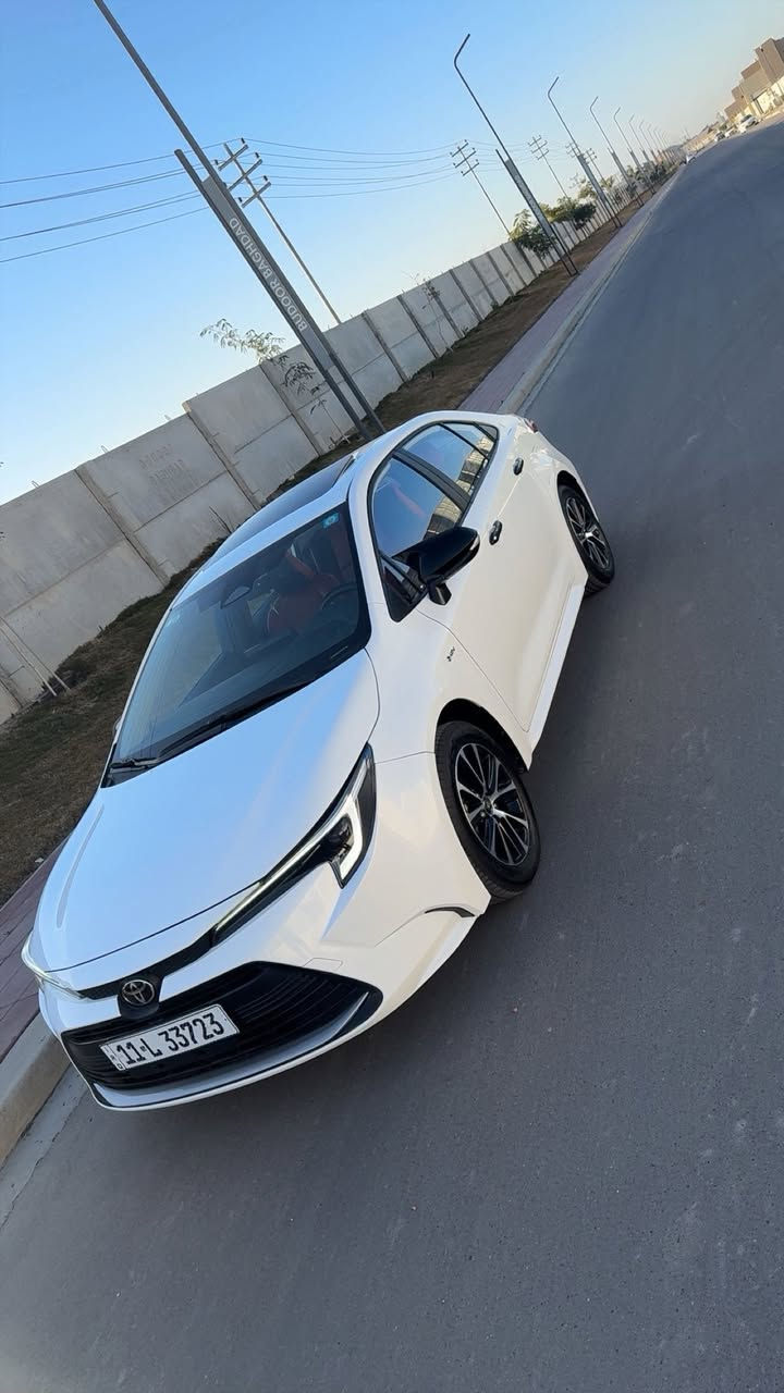 السلام عليكم
اخوان عندي كورلا هايبرد موديل ٢٥ شكل الامريكي
مكفوله بدون صبغ او بارد ماعدا رصعتين بالهلال ومبقيها ع وضعها
مواصفاتها
سلايت
كشنات جلد لونين
كشن كهرباء 
شاشه ابل كار بلي
كامره حساس خلفي
وباقي المواصفات السياره جديده ماشيه ٣٠ الف رايدها ب ١٥٤$ وبيها مجال مكانها بغداد مجمع البدور
للاتصال
***********
