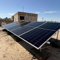قرية الفاضلية • ١٠ أمبير • انفرتر Deye 6kW