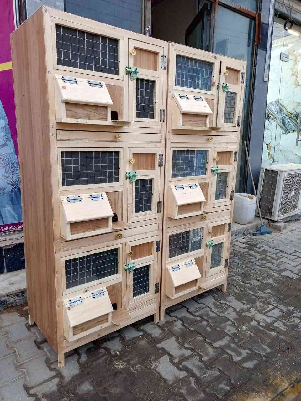 (((((꧁يالله ꧂))))) 
السلام عليكم  ...  عمل جميع الخانات والاقفاص شغل درجة اولى جاهز غير موجود فقط على التوصاء 
... 
عنوان النجف الاشرف حي المكرمه شارع الطاقة للاستفسار واتساب او اتصال ☎️ ***********
