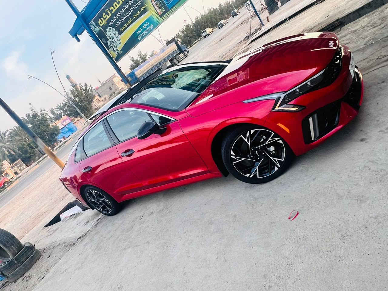سلام عليكم
كي فايف موديل ٢٠٢٥ جيتي لاين رقم اربيل بسمي محرك ٢٥٠٠ تنفس طبيعي بدون ايرباك حادث قبق صندوك صور الحادث داخل المنشور ماشية ٢٢ مواصفات فول للاخير 
سيارة جديدة لك والعافية عل الياخذهة 
بيع مستعجل محتاج فلوس 
وسعر مناسب ٢١٤ وبيهة مجال للاستفسار رقمي ***********
