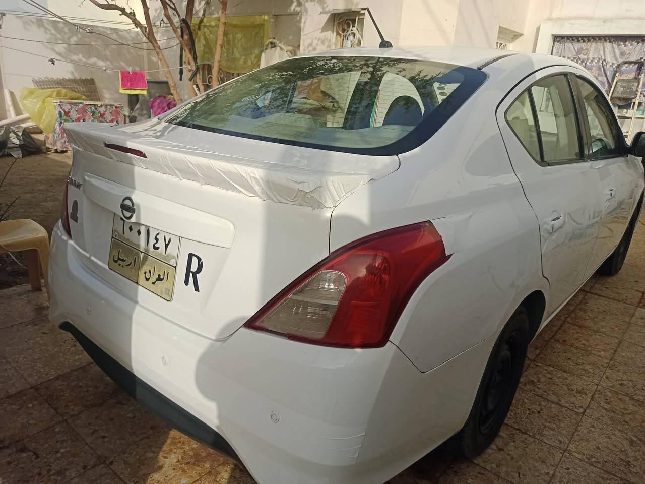 #يالله_اللهم_صل_على_محمد_وال_محمد
SUNNY
نيسان صني / هندي 

وكاله بسمي 

موديل 2020

الرقم اربيل 

 بيها جاملغ بدون دواخل باقي

مكفوله كفاله عامه

عداد المسافات: 240 كم

المواصفات:

يدات نيكل/تحكمات جهتين/بلاجكتور/سبايدر/حساس خلفي

/شاشة/تاب/جام كهرباء+ خلفي جوبي/ويل اسود/وباقي المواصفات

السعر 102 بيها مجال الطيبين 

للاستفسار: مراسله خاص او الاتصال بالرقم

***********

العنوان:  النجف الاشرف
