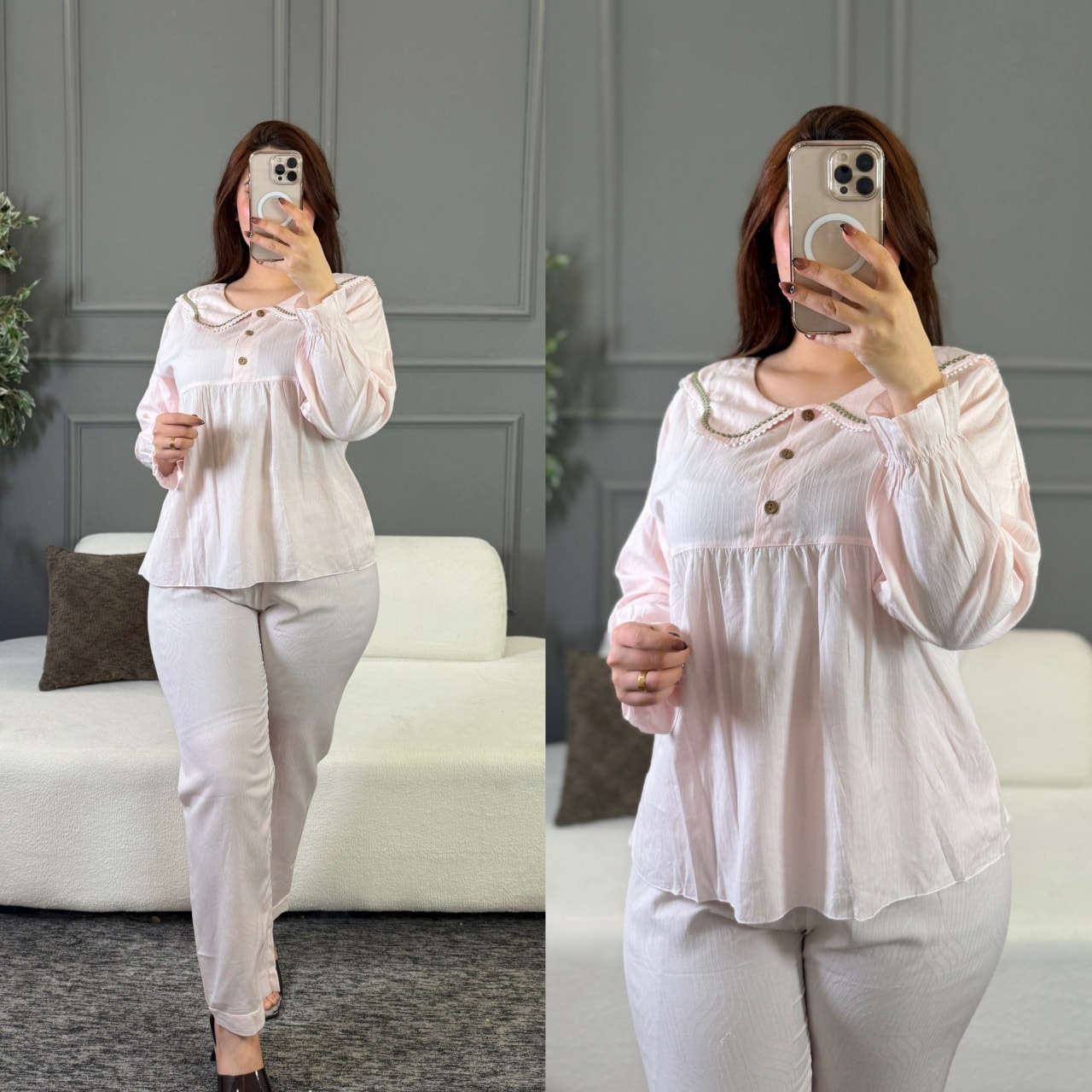 جديد 💗💗 لموسم صيف 2026

تراك نسائي موديلات كوري اصلي 😍

الخامه كشمير زيتي اوربي بارده اصلي 💯

القياسات M _ L _ XL  العارضه لابسه قياس M

سعر الدرزن 12 قطعه 70 الف 
 
#الدرزن_كوكتيل_مشكل_نقشات 

سعر القطعه مفرد  10  آلاف فقط 

يوجد توصيل جميع المحافظات


**إذا كنت صاحب هذا الإعلان وتريد حذفه لأي سبب، رجاءا أرسل رسالة إلى الدعم الفني**