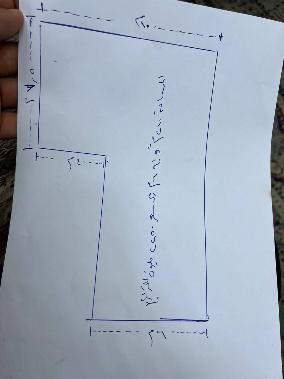 دار قديم تفليش يعتبر ارض للبيع  💥
المساحه 210متر 🏛️
ـــــــــــــــــــــــــــــــ
الواجهه 6متر✅
موقع الدار البلديات شارع القدس ،✅
فرع افران صمون الجوادين 💥ثالث عقار من شارع 
استفسار *********** واتساب متوفر ✅
بسعر مناسب ✅
