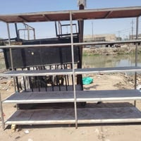 رف حديد • طول ٣م • ارتفاع ٢ وربع