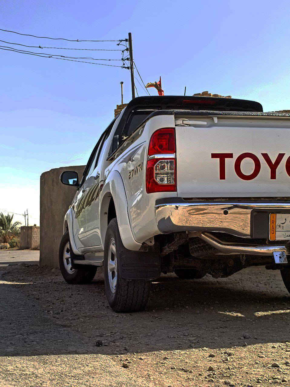 السلام عليكم
تيوتا هايلوكس 2014 فورويل اوتماتيك  بانزين 

سياره نضيفه بمعنى الكلمه   مكفوله بيهه بارد قليل بالباب مالت البدي  السعر 230 المكان ذي قار  باقي التفاصيل   يم الوالد  هاذه رقمه 

‏‪***********‬‏

‏‪***********‬‏
