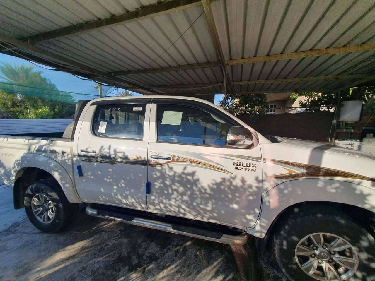 السلام عليكم متاح سياره تيوتا موديل ٢٠١٤ فور ويل سياره سونار مرفق معها
مشايه ١٦٦
السياره جديده واحله من الصور تخم تاير جديد
ال سع ر ٢٤٠ بأسمي 
مكاني تاجي
للاستفسار اتصل
***********
***********
