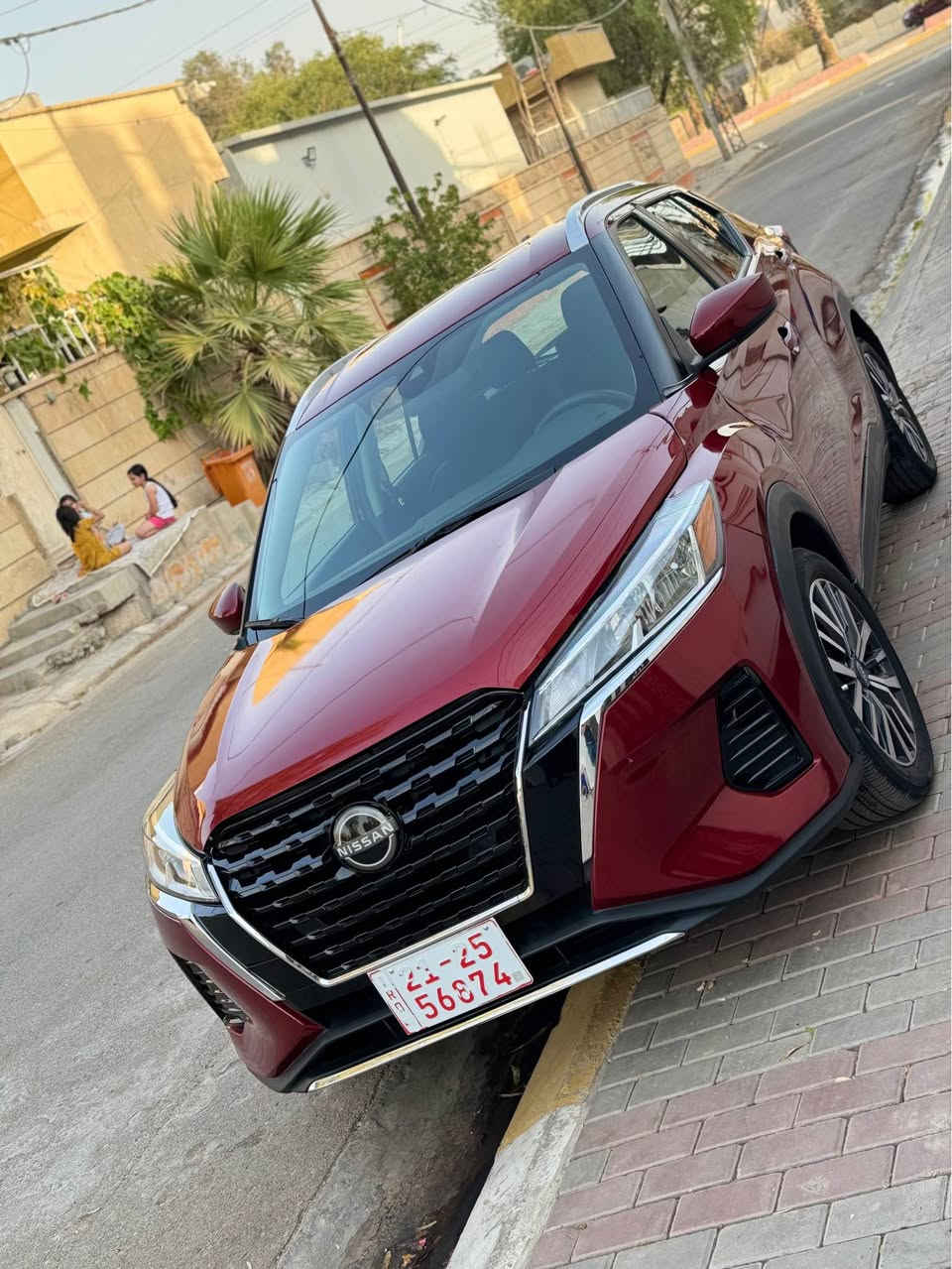 نيسان كيكس SV
موديل 2023
لون ماروني 
ماشية 25 milالف

مواصفاتها…

✅تشغيل عن بعد
✅نقطة عمياء
✅كاميرا خلفية
✅اوتو هولد
✅هندبريك بصمة
✅بصمة ابواب
✅منفذ شاحن تايبسي و يو اس بي
✅شاشة لمس
✅بلوتوث و كار بلاي
✅رادارات
✅تحديد مسار
✅كيج الكتروني
✅اوتو ستوب
ضرر سيارة. فقط بنيد صبغ (شانصي سكن  بي تعديل ) 
بشرط رقم تترقم شمالي باقي مدة رقم 45يوم 
ايرباك فقط (سترين و تكمة)طاك راجع بلادي 
سعر 132$ بي مجال لطيبين 

***********
مكان سيارة كركوك كركوك, العراق

