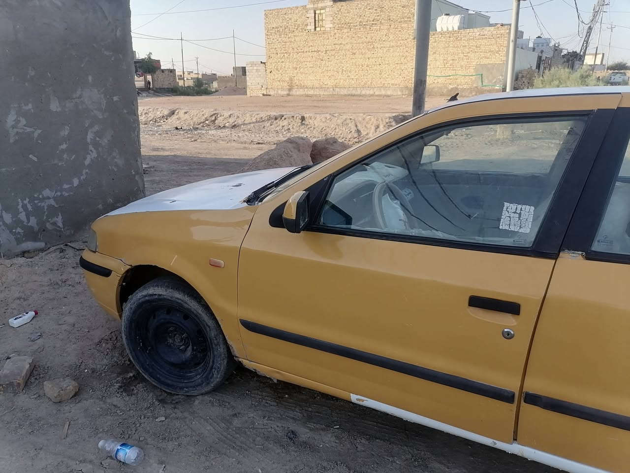 السلام عليكم سمند 11للبيع سنويه صاقطه صرله سنتين مداور ثاني يوم مكينه وكير خير من الله باتري جديد دوشمه جديده سعره 22وبيه مجال مكاني الدونيه الحمزه الشرقي رقمي ***********
