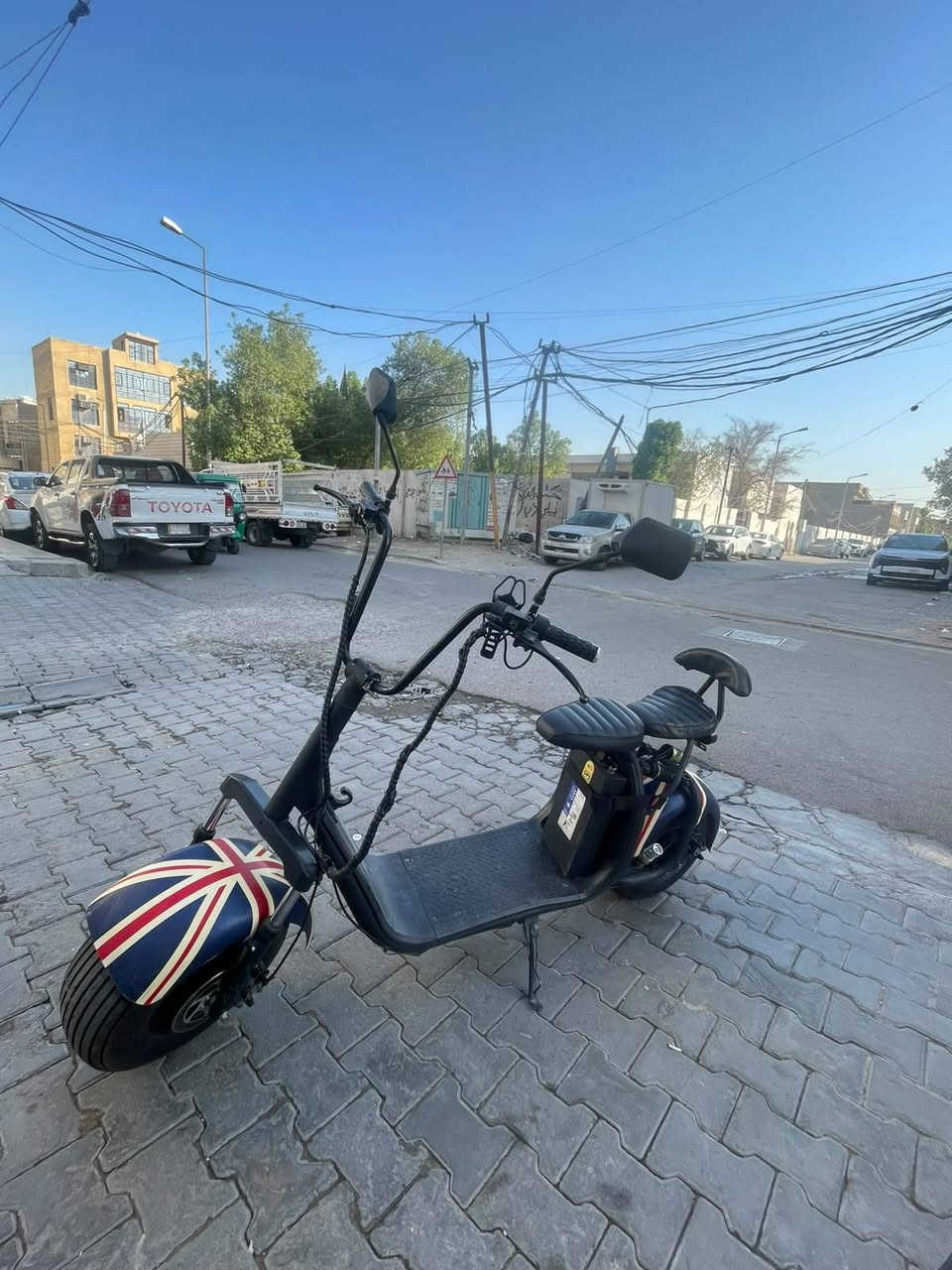سلام عليكم درجه شحن هارلي أمريكي ستيراد خاص بطاريه  ليثيوم 60v3A ملف 1500wسرعه 60 تمشي بل شحنه الوحده 50Km درجه خير من الله الدراجه بعده جديده نضام التشغيل بصمه العنوان بغداد الغدير قرب مدرسه المعالي رقم الهاتف *********** السعر 650 وبيه مجال
