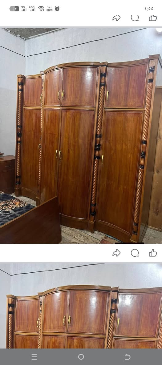 سلام عليكم غرفه ٤ باب شغل عراقي وسط صاج  لداخل ٥ ملم ثكيله لغرفه جدآ ونضيفه وحلوه سعرهه ٧٥٠ألف وبيهه مجال بسيط الشراي يتصل ويدلل *********** عنوان النجف....
