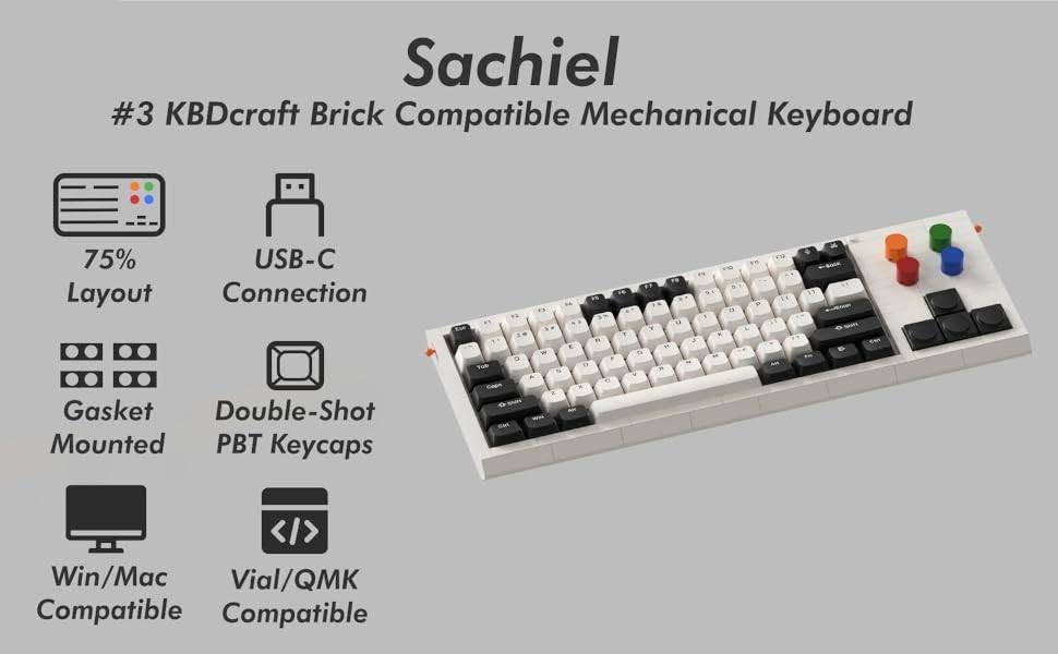 للبيع KBDcraft Sachiel
كيبورد ميكانيكي TKL 85% بتصميم LEGO قابل للتركيب والتجميع،RGB، قابل للتخصيص الكامل.
للتواصل خاص متوفر توصيل


**إذا كنت صاحب هذا الإعلان وتريد حذفه لأي سبب، رجاءا أرسل رسالة إلى الدعم الفني**