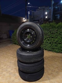 تخم تاير و ويل مستعمل اوبتمه او K5 حجم الويل /16 كوري حجم التاير /205/...