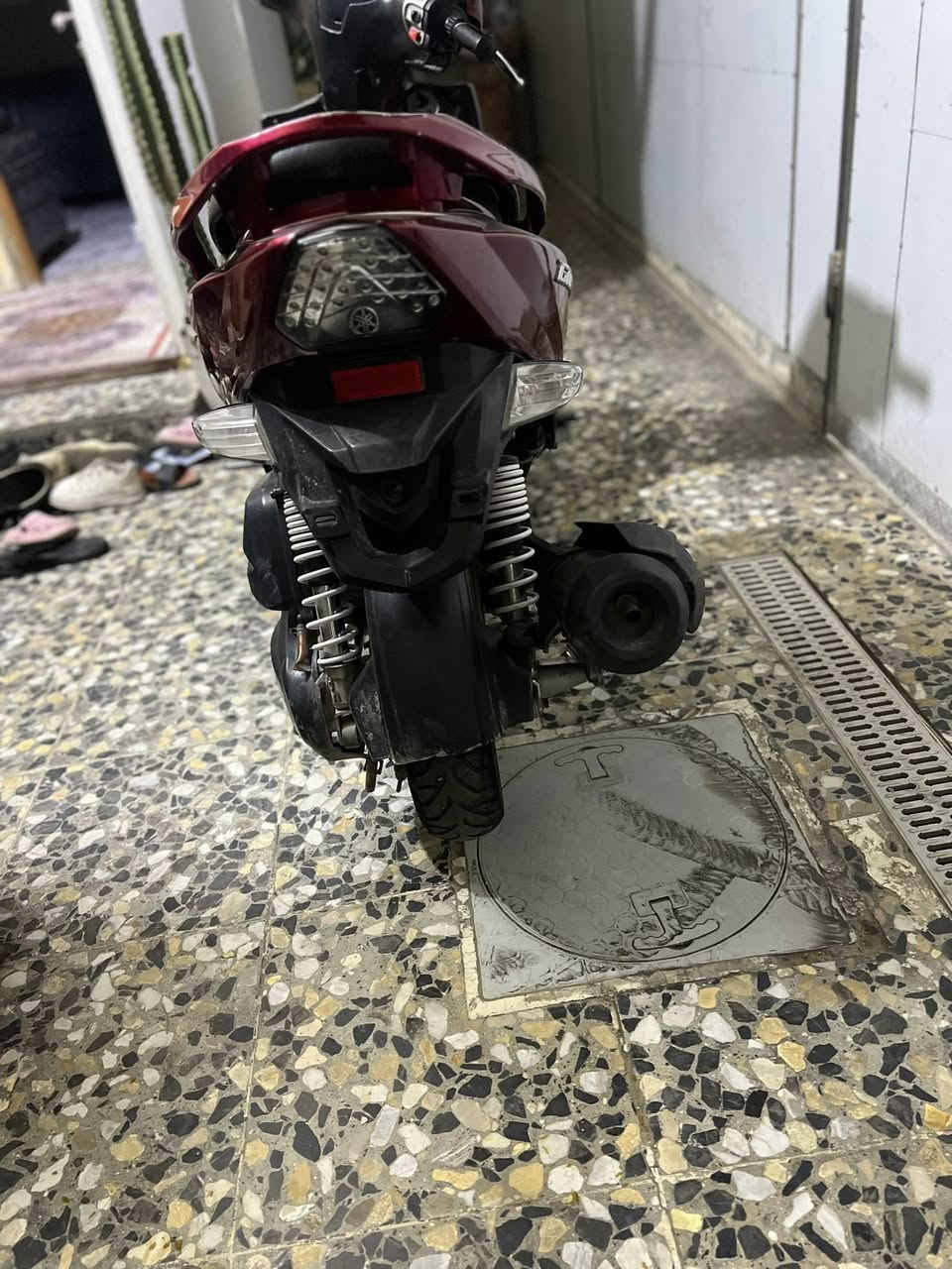 سلام عليكم 
دراجه اللبيع 
جيتي ار 
مكينه نضيفه وهاي دراجه كدام عيني 
كلجات رياضي دراجه نوزل 
عنوان بغداد لامين الثانيه 
رقم *********** 
سعر 650 وبيها مجال الشراي
