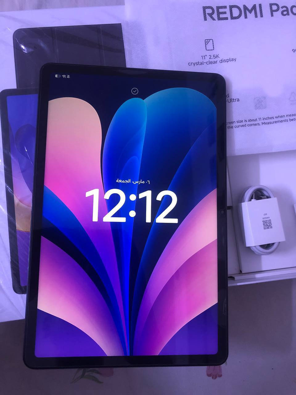 سلام عليكم
اخوان ايباد ريدمي باد 2 للبيع الايباد نضيف بمعنه الكلمه شخط مابي استعمال قليل ذاكرته 256 العشوائيه 8 شحن يطول يومين اربع سماعات الكفر مالته دفتري غراضه كامله وممفتوحه السعر 220 مكاني بغداد البياع حي الاعلام رقمي *********** فقط واتساب
