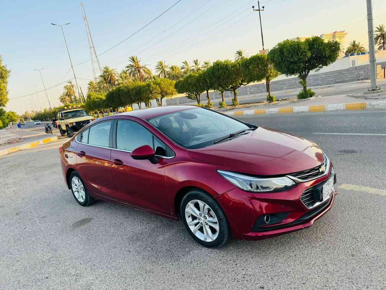 شوفرليت كروز  مديل ٢٠١٩ معوقين باقيلهة شهرين صير حرة راعيهة جاهز للوكالة وتحويل سيارة بصمة تشغيل عن بعد شاشة كامرة دوارة نقاط عمياء رادار امامي سيارة 🚘 جاهزة من كلشي كير مكينة حدادية تخم تاير حادث موجود بالمنشور جاملغ مبدل وبنيد تبديل وجاملغ مصبوغ توحيد لون بدون دواخل شاصي لغد مكفول ايرباك ماطاك  سيارة مال بيت مامتعوبة
سعرهة ٨٥$ ورقة بيهة مجال لشراي
***********
