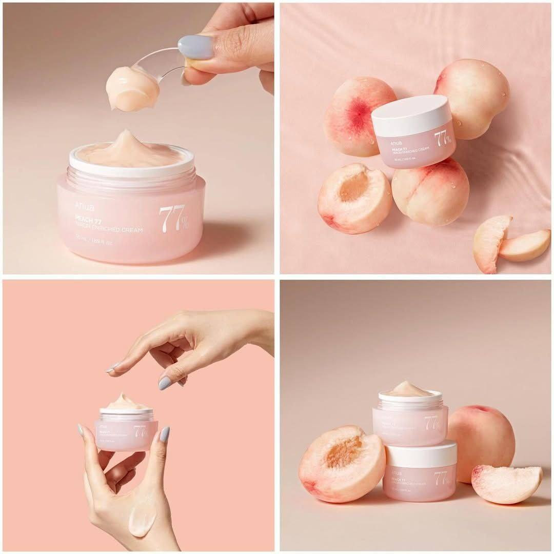 ✨ كريم الخوخ والنياسيناميد من أنوا (Anua Peach 77 Niacin Enriched Cream). كريم مرطب بتركيبة جل خفيفة تشبه البودينغ، مصمم لمنح البشرة نضارة وإشراقاً دون ترك أثر دهني. مرطب ومفتح للبشرة. يحتوي على 77% مستخلص الخوخ و5% نياسيناميد. يعمل على تفتيح البشرة، تقليل التصبغات، وتحسين مرونتها وإشراقها

✅ الفوائد الرئيسية:-
✔️ خلاصة الخوخ (77%): تعمل على ترطيب البشرة الجافة بعمق واستعادة حيويتها.
✔️ النياسيناميد: يساعد في تفتيح البشرة، توحيد لونها، وتقليل مظهر البقع الداكنة والتصبغات.
✔️ يحتوي على السيراميد، الكولاجين، والبانثينول لتقوية حاجز البشرة الواقي وتعزيز مرونتها.
✔️ يعمل على تنعيم البشرة وتقليل الخشونة للحصول على مظهر "بشرة الخوخ" الندية
✔ يعمل النياسيناميد (5%) على تقليل التصبغات والبقع الداكنة، مما يمنح البشرة إشراقة طبيعية.
✔ مستخلص الخوخ الغني بمضادات الأكسدة يوفر ترطيبًا طويل الأمد للبشرة الجافة والمتعبة.
✔  يعزز من مرونة البشرة ويقلل من ظهور الخطوط الدقيقة، مما يجعلها أكثر نضارة.
✔ يحتوي على مكونات مهدئة تقلل من التهيج، مما يجعله مناسبًا للبشرة الحساسة.
✔ لا يترك طبقة دهنية، مما يجعله مناسبًا لجميع أنواع البشرة، بما في ذلك الدهنية والمختلطة.
#الاصلي المنشأ كوريا 🇰🇷 💯
السعر ١٢
🚘 يوجد خدمة توصيل لجميع محافظات العراق ٤ الاف 🚘


**إذا كنت صاحب هذا الإعلان وتريد حذفه لأي سبب، رجاءا أرسل رسالة إلى الدعم الفني**