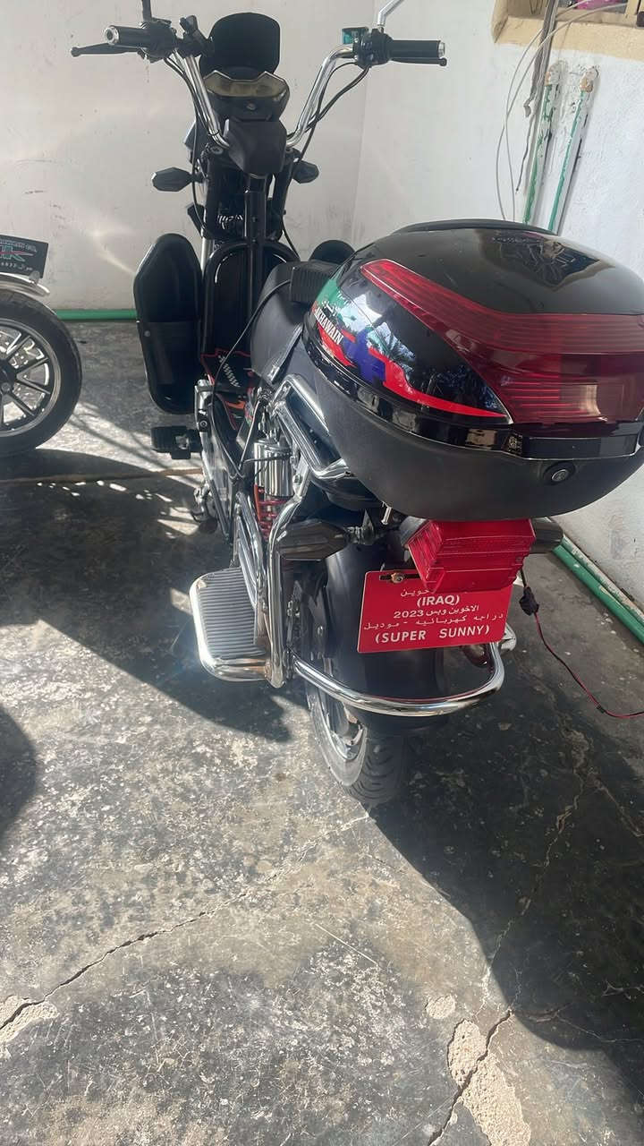 سلام عليكم. دراجه.  جبلي. موديل 2023. جديد. ونضافه فولل.    كلشي ع فحص.   وبصمه. بطارياته جديده. ايضاً. ع فحض.  وتوصل رقمي. . ***********
