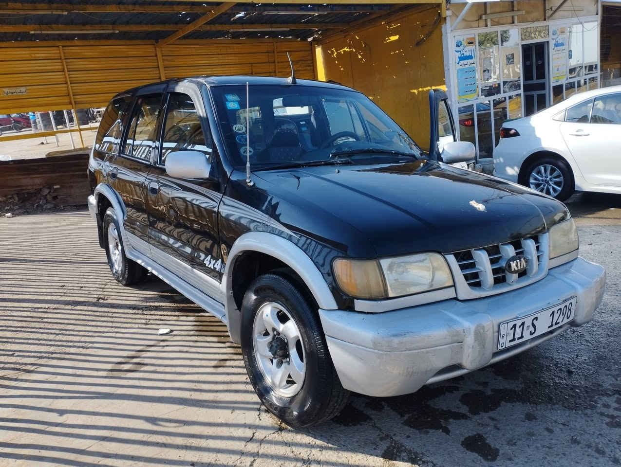 كيا سبورتج موديل 2001 مكينه مسكر 2000 كير اوتو مصبوغه حزام نقص تبريد السياره رقم بغداد انكليزي بااسمي مكاني بغداد الزعفرانيه السعر 55 وبيهه مجال ***********
