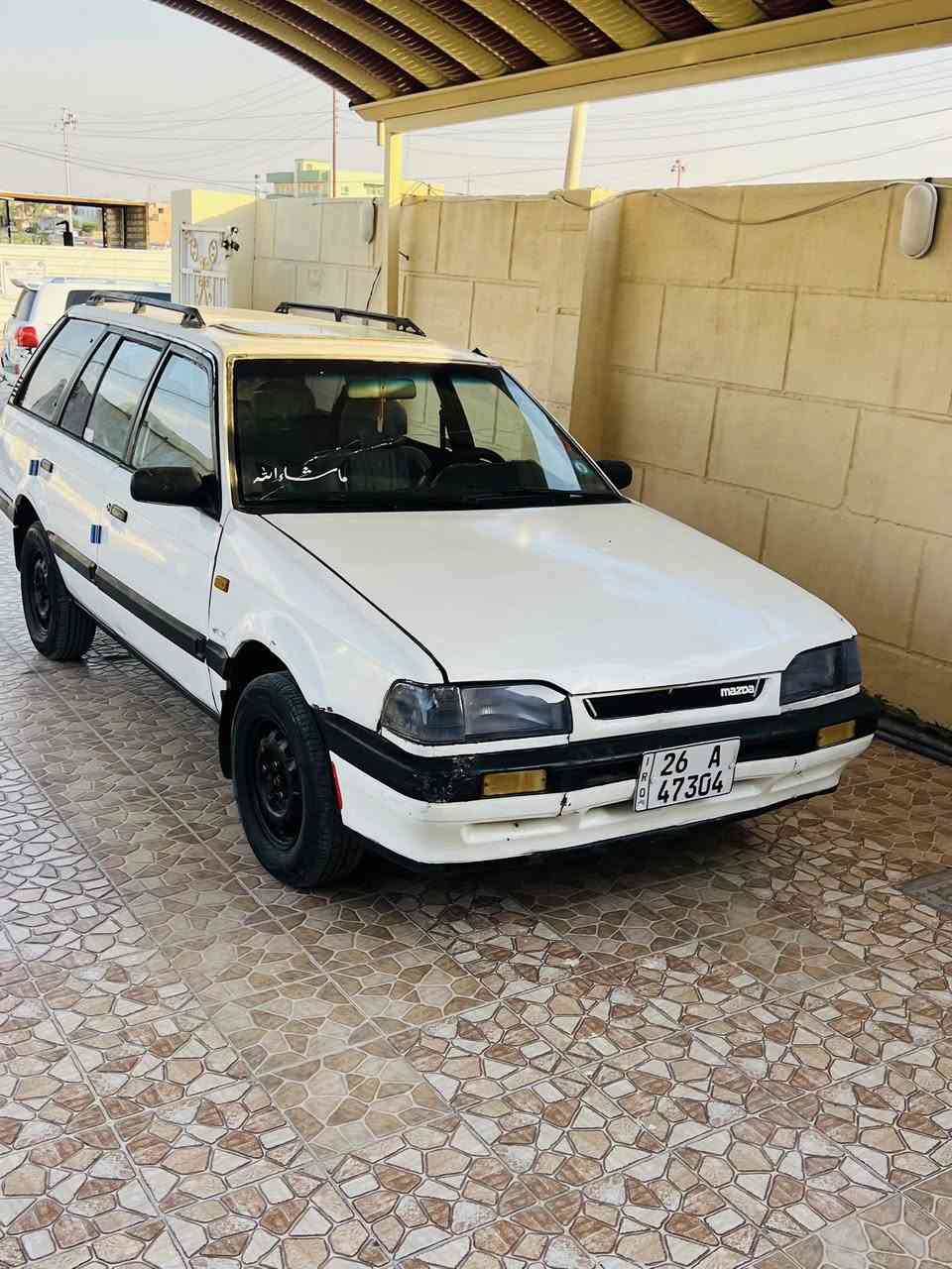 السلام عليكم .. الحلال للبيع
مازده ستيشن موديل 1992 بسعر28ورقه وبيه مجال 
محرك. شرط مال كصه 8باخ نوزل المرغوب كير عادي
رقم صلاح الدين بسمي دولي سنويه 2030
مشروع وطني شرط شرط التحويل ثاني يوم
كير شرط. صدر امامي خلفي جديد  تخم تاير جديد 
السياره بيها صبغ مكانات بدون ضربه  بلاديه 
لايت بلايت جديد اصلي مو تجاري 
مسجل سماعت كهربايات كله شرط 
محرك/ كير / صدر / كهربيات / كله شرط
السياره متصرف عليه الف السياره ناعمه بشكل 
باقي السياره مكفوله.  مكان السياره تكريت القادسيه 

‭0772 305 3501

