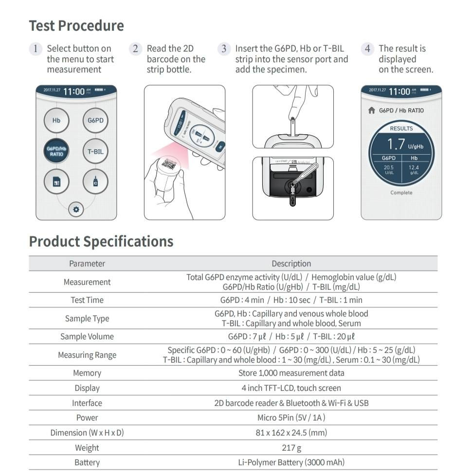 🔬 careSTART™ S1 Analyzer

مع مكتب أطلس للأجهزة والمستلزمات الطبية والمختبرية
ارفع كفاءة عمل مختبرك بنتائج دقيقة وسريعة ⚡

🧪 الفحوصات المتاحة:
G6PD — Hb — Total Bilirubin — G6PD/Hb Ratio

💥 لماذا تختاره؟
✔ نتائج موثوقة خلال دقائق
✔ عينة دم قليلة جداً (Capillary أو Venous)
✔ بدون خطوات تحضير معقدة
✔ شاشة لمس + قارئ باركود مدمج
✔ اتصال WiFi / Bluetooth / USB
✔ جهاز محمول ببطارية داخلية
✔ مناسب للمختبرات والعيادات والفحص الموقعي

🏥 الجهاز مُقيّم من وزارة الصحة العراقية
الكتّات الخاصة به مُقيّمة ومعتمدة

📞 احجز أو استفسر الآن:
0776 611 1214
